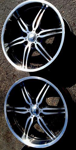20" inch black & chrome rims with 3" inch chrome lip.....^^^^hot deal!!! in fla