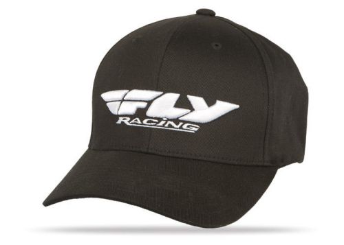 Fly racing podium 2015 mens flex fit hat black