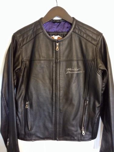 Harley davidson leather jacket - womens medium