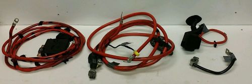 Bmw e46 sedan touring battery cables set fusible link oem 323 325 328 330