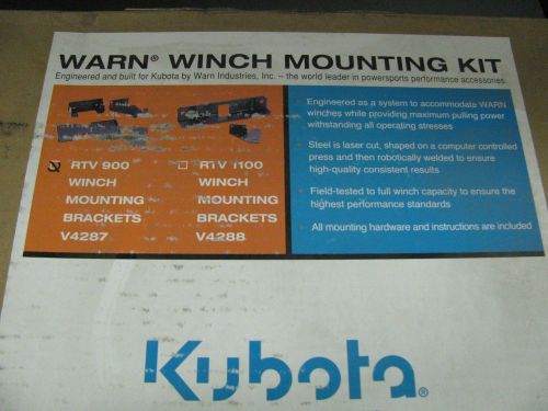 Kubota rtv 900 v4287 winch mounting kit