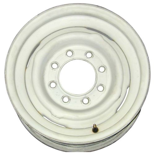 08009 factory, oem reconditioned wheel 16 x 6;  bright white full face painted
