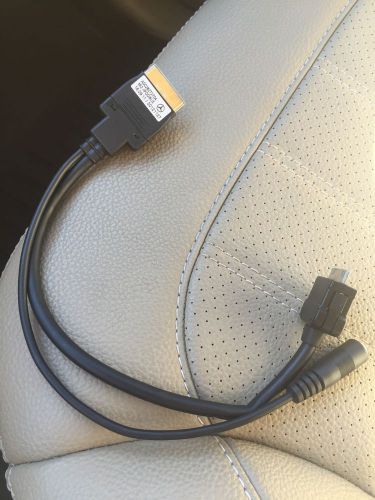 Oem mercedes benz ipod iphone aux interface cable adapter usb a0028272704