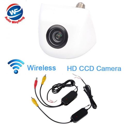 Wireless car rear view camera ccd 170° angle night vision backup parking camera