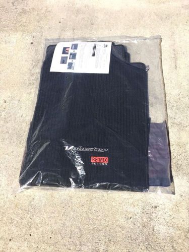 2012-2015 hyundai veloster remix edition front &amp; rear carpet floor mats black
