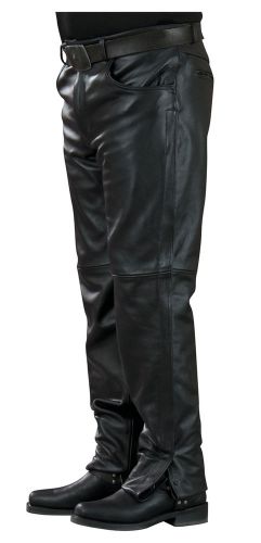 Mossi leather pants - mens - black - straight leg - comfort fit
