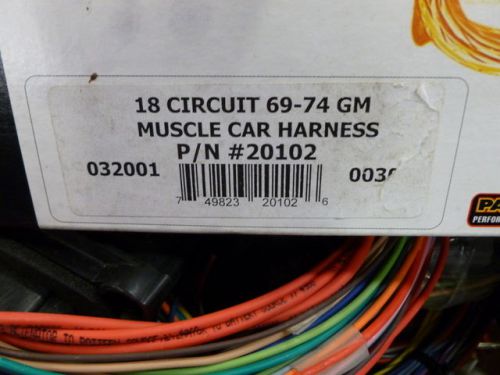 Painless 20102 18 circuit 69-74 gm  muscle car harness
