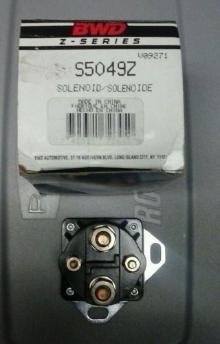 New bwd stater solenoid s5049z
