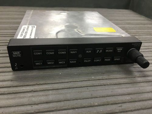 Garmin gma350h audio panel for helicopter.  unit only.  with dual release sv 813