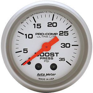 Autometer 4304 ultra-lite boost gauge 0-35 psi