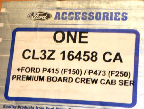 Genuine oem ford cl3z-16458-ca chrome running board, right cl3z16458ca