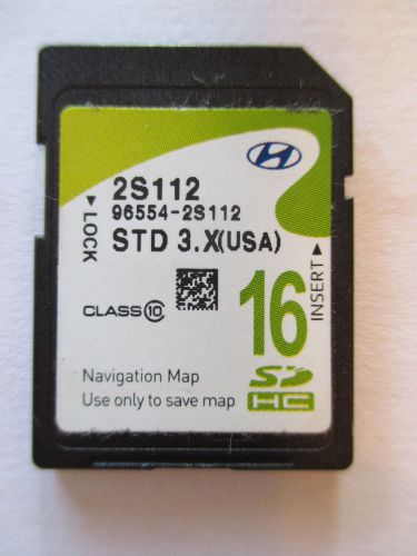 2014 2015 hyundai tucson navigation sd card map data 16gb gps oem 96554-2s112