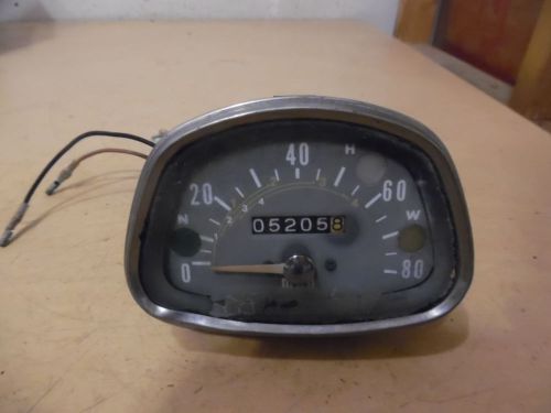 1971 ct90 honda trail 90 ct 90 speedometer #2 5205.8 miles free shipping