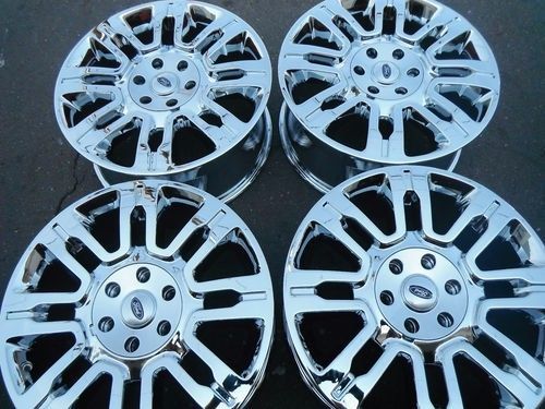 20&#034; ford f150 expedition factory oem  wheels rims 2009-2014 chrome 3788