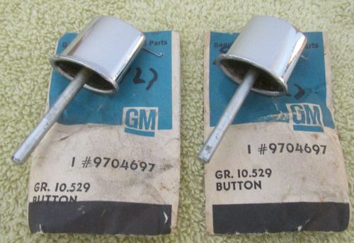 * nos 1964-67 chevy pontiac olds ss gto 442 chrome door handle button gm 9704697