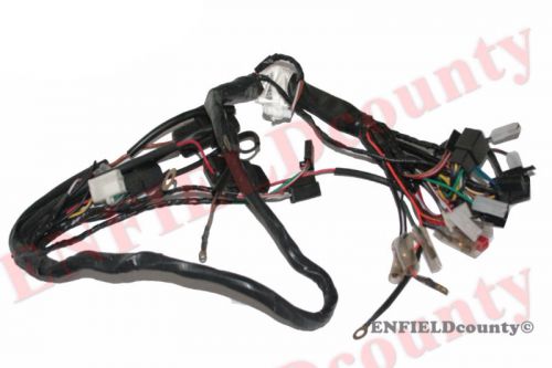 New royal enfield bullet electra kick start main wiring harness 145994 @cad