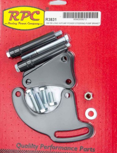 R3831 power steering bracket kit drivers side sbc chevy long water pump