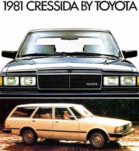 1981 toyota cressida brochure-cressida sedan &amp; wagon