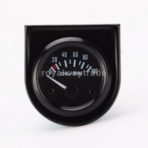 2x 52mm digital electric oil pressure gauge indicator sensor car motorcycle