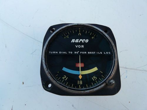Narco avionics cs-3 course selector/vor/loc indicator vintage