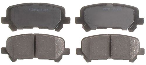 Disc brake pad-ceramic rear acdelco advantage 14d1281ch