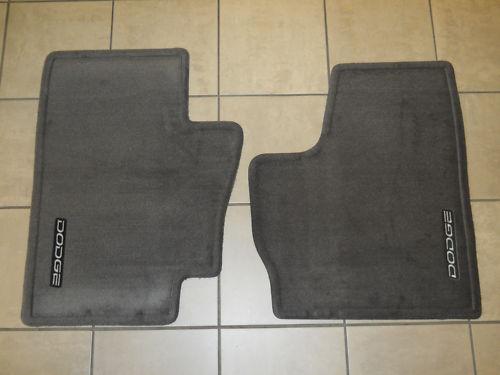 Dodge ram agate gray production style floor mats, mopar