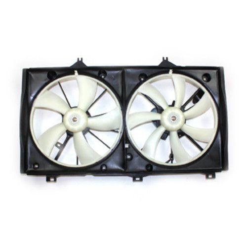 Dual radiator and condenser fan assembly tyc 622200 fits 07-09 toyota camry