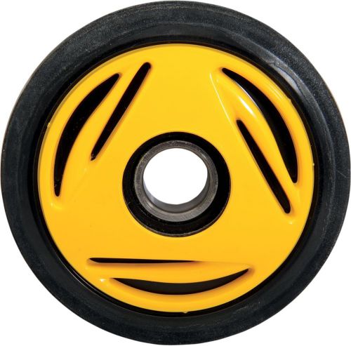 Parts unlimited idler wheel 135mm (no insert) yellow 4702-0031