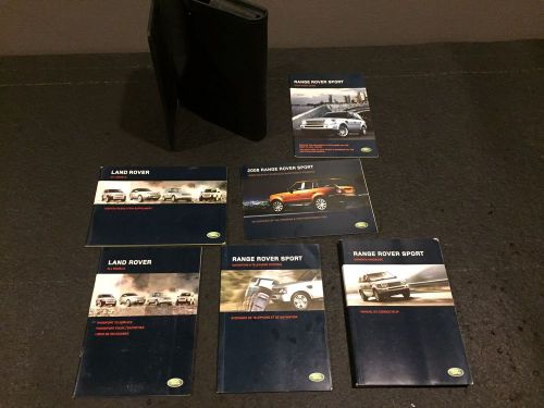 2006 range rover sport owners manual and navigation manual buy oem