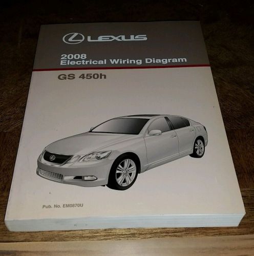 2008 lexus gs 450h factory wiring manual