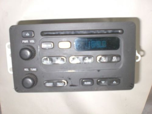 1995-2002 chevy cavalier factory radio cd player not working oem as is