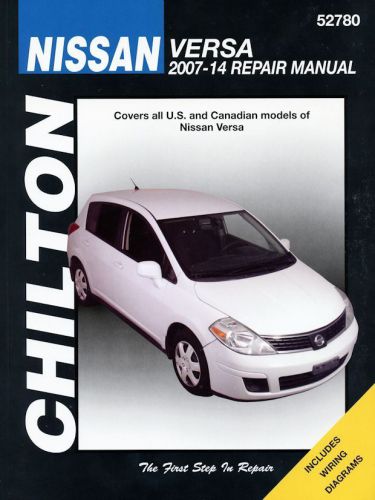 Nissan versa repair manual 2007-2014 by chilton