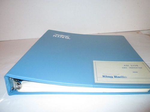 King kdi 573b dme indicator maintenance overhaul manual avionics aircraft