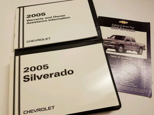 2005 chevrolet silverado owners manual all models ls lt z-71  4x4