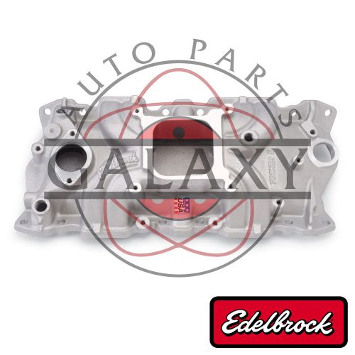 Edelbrock torker ii series manifold - fits 55-86 chevy small block 262-400 (non-