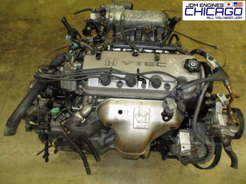 1994-1997 honda accord 2.2l sohc 4-cyl vtec jdm f22b engine only