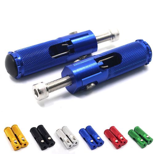 Foot peg folding footpeg for adjustable rearsets m8 8mm bolt mounting