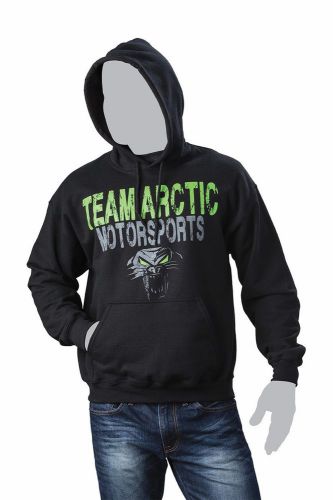 Arctic cat men&#039;s team arctic cathead hoodie / sweatshirt - black 5269-63*
