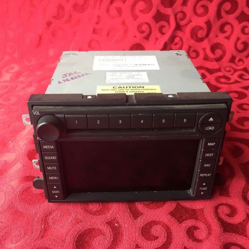 Ford five hundred montego 2006 radio w/ navigation - 6g1t-18k931-aa through ad