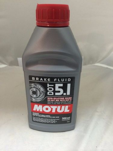 Motul 5.1 dot4 brake fluid fully synthetic car and motorcycle 1pint bottle