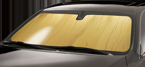 In-24-g intro-tech gold custom sunshade / fits infiniti g37 convertible 09-13