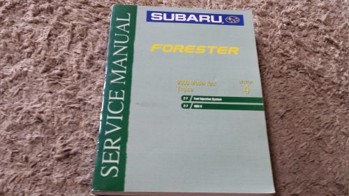 2000 subaru forester engine section 4 service manual factory oem