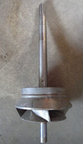 Berkeley jet pump  impeller aprox 9.25"dia,  and shaft aprox 24"L x 1.5"  1.75 s, US $349.99, image 1