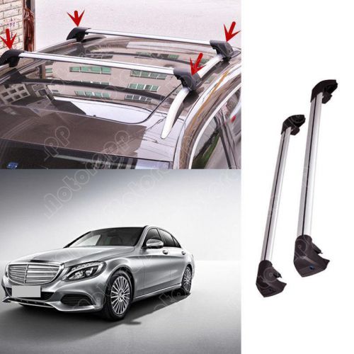Alloy car roof carriers overhead luggage rack for benz wagon car c200 2010-2015