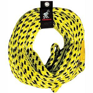 Airhead super strength tube rope black/yellow (ahtr-6000)