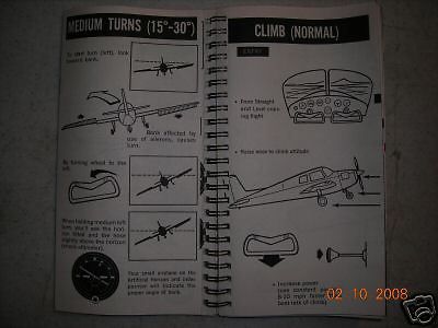 Learn to fly easy to read visualized flight maneuver manual for instructors