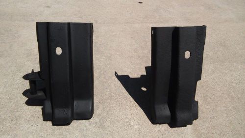 Vw type 2 bus rear bumper mounting brackets (left &amp; right) 1973-1979