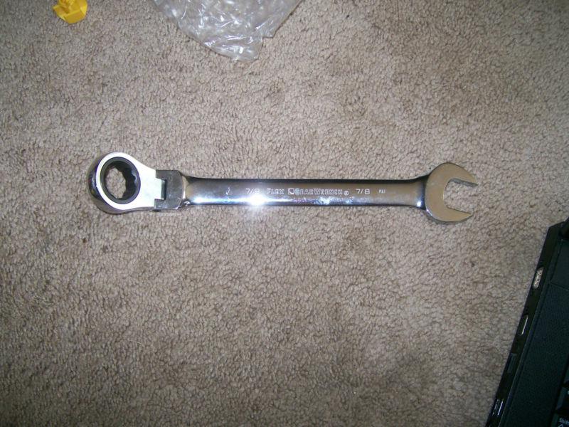 Gear wrench 7/8 flex head wrench