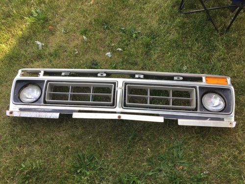 1973-1977 ford oem f150 f250 pickup truck front grille grill