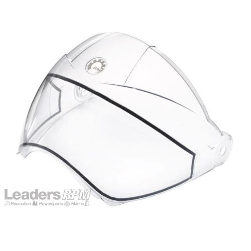 Ski-doo new oem bv2s helmet replacement visor shield clear lens 4479530000